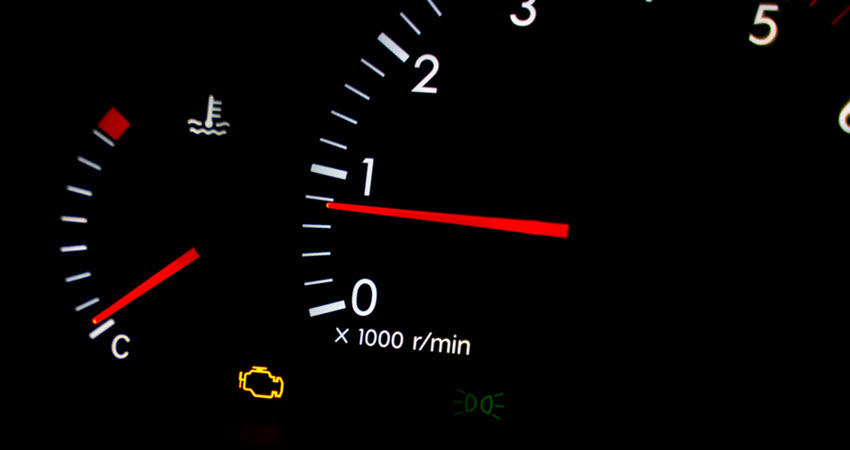 Mercedes Illuminated Check Engine Light